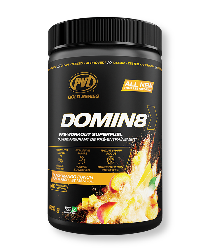PVL DOMIN8 Pre-Workout, 520 g