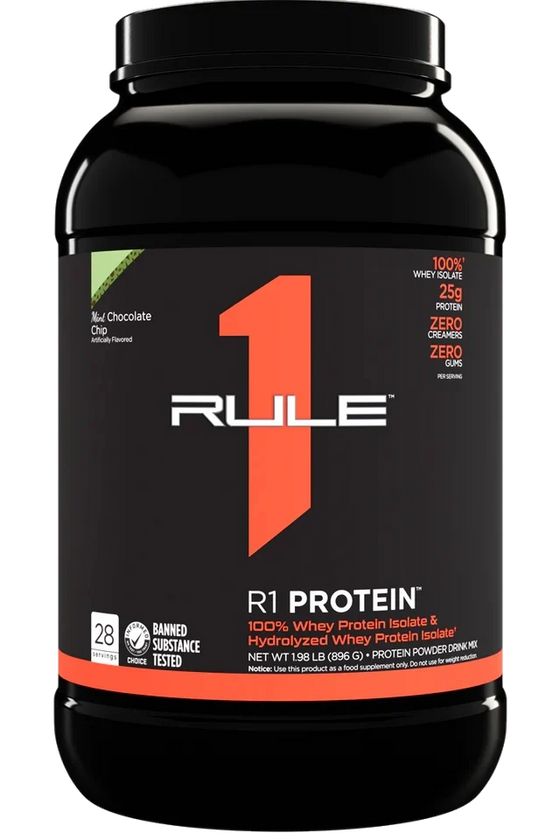 Rule 1 R1 Protein — Mint Chocolate Chip, 2 lb