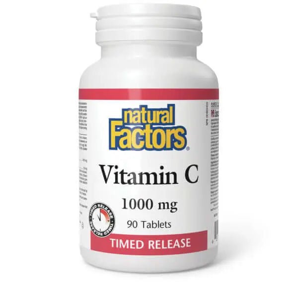 Natural Factors Vitamin C 1000 mg — 90 Time Release Tablets