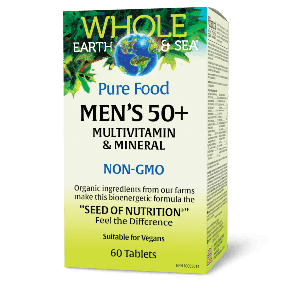 Whole Earth & Sea Men’s 50+ Vegan Multivitamin
