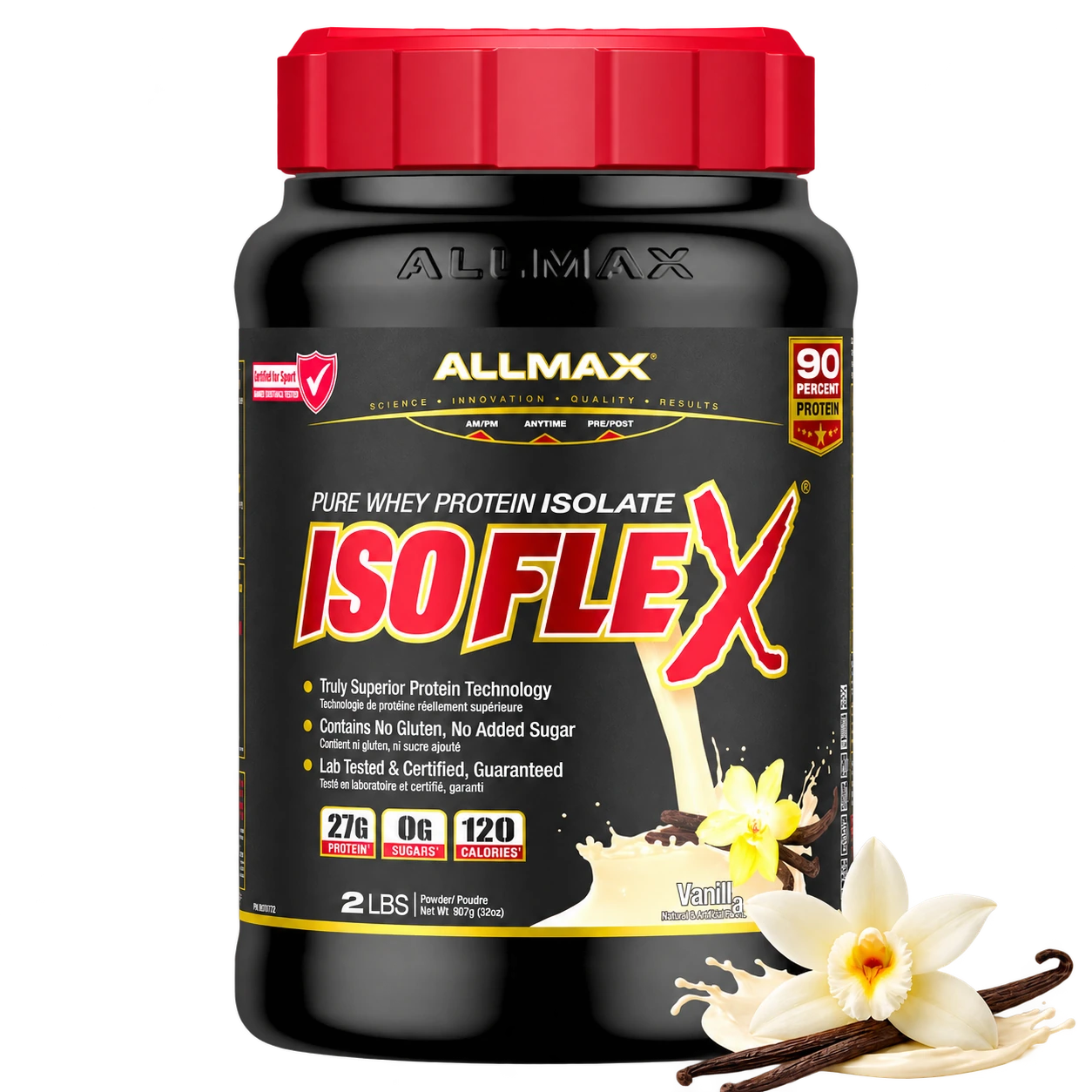 Allmax Isoflex vanilla whey isolate