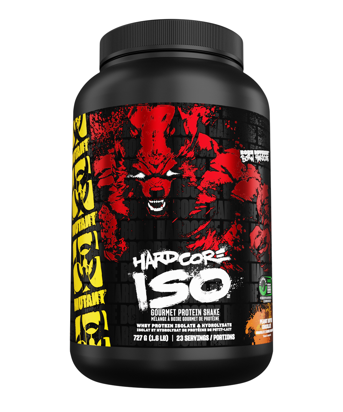 MUTANT HARDCORE ISO Whey Isolate, 1.6 lb