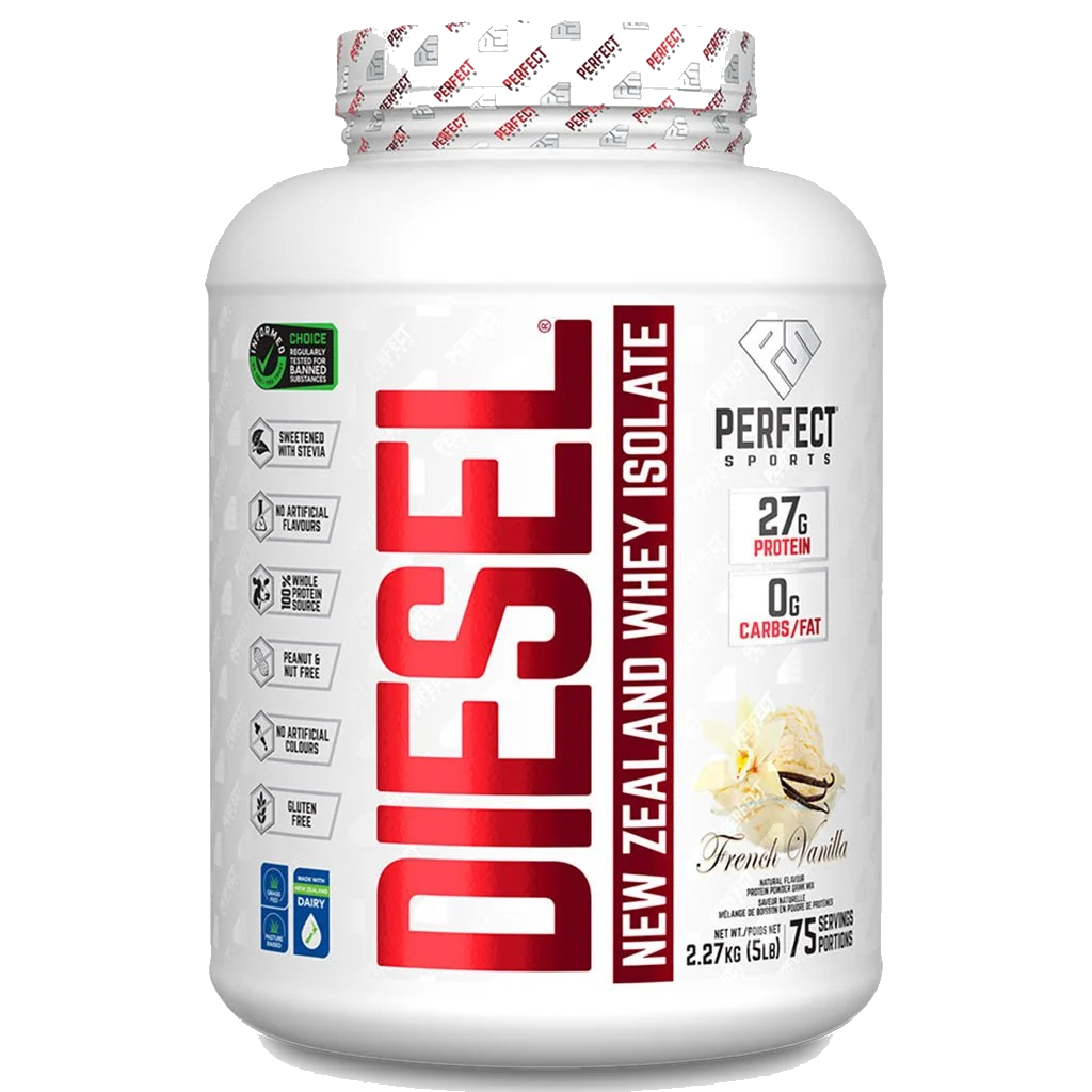 Perfect Sports Diesel Whey Protein Isolate, 5 lb