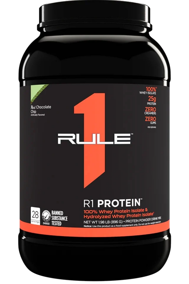 Rule 1 R1 Protein — Mint Chocolate Chip, 2 lb