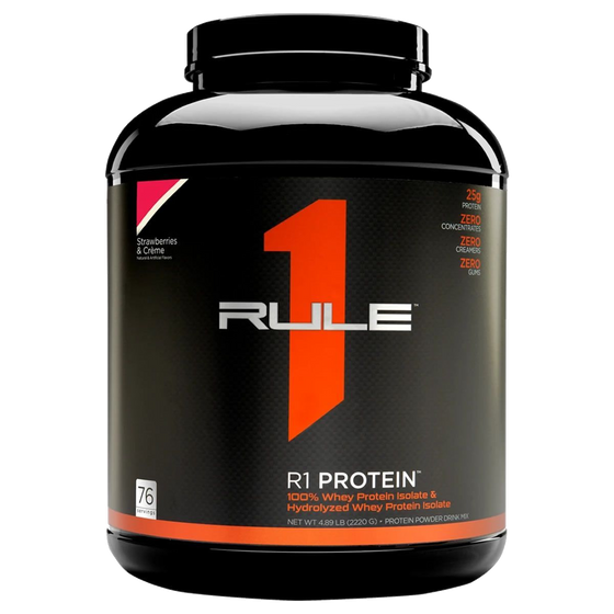 Rule 1 R1 Protein — Strawberries & Creme, 5 lb