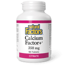 Natural Factors Calcium Factor Citrate 350mg 90 tablets