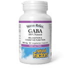 Natural Factors 100 Percent Natural GABA 100mg 90 capsules