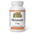 Natural Factors Melatonin 5mg peppermint 90 tablets