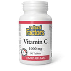Natural Factors Vitamin C 1000mg time release 90 tablets