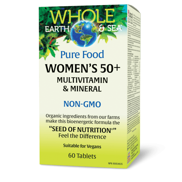 Whole Earth & Sea Women’s 50+ Vegan Multivitamin