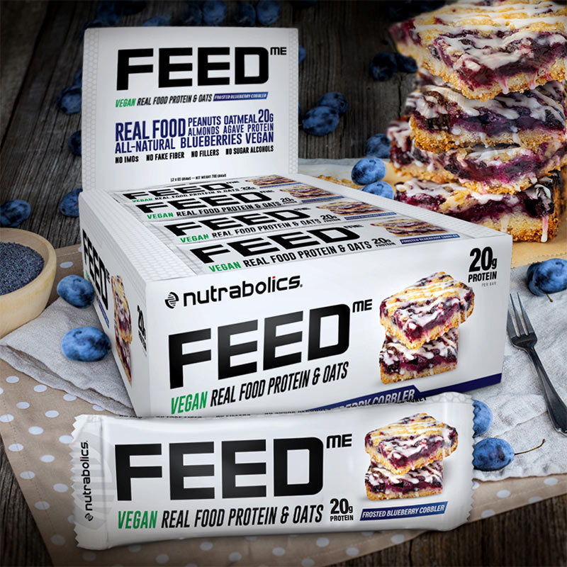 Nutrabolics FEED Vegan Bar — Box of 12